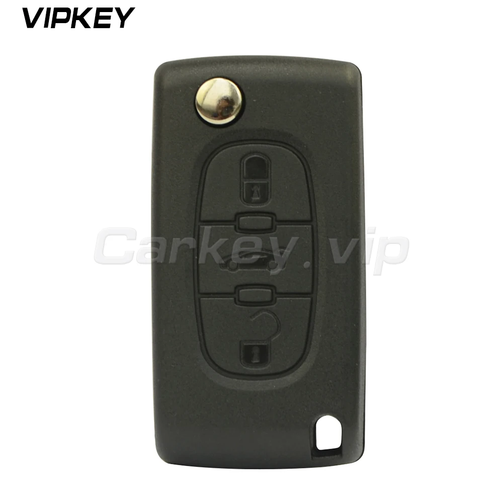 Дистанционный Автомобильный ключ Remotekey CE0523 3 кнопки средний багажник VA2 для Peugeot