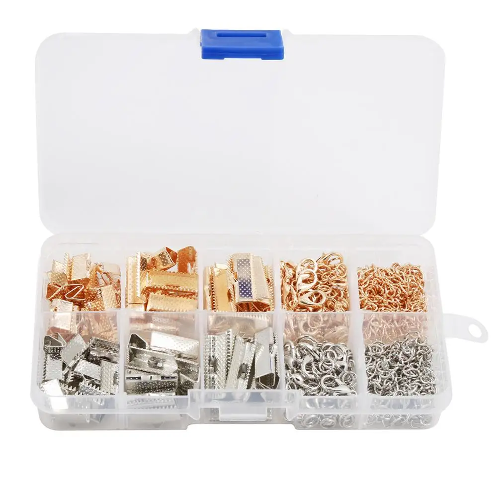 Открытое кольцо с застежкой карабином коробочка цепочкой аксессуары для