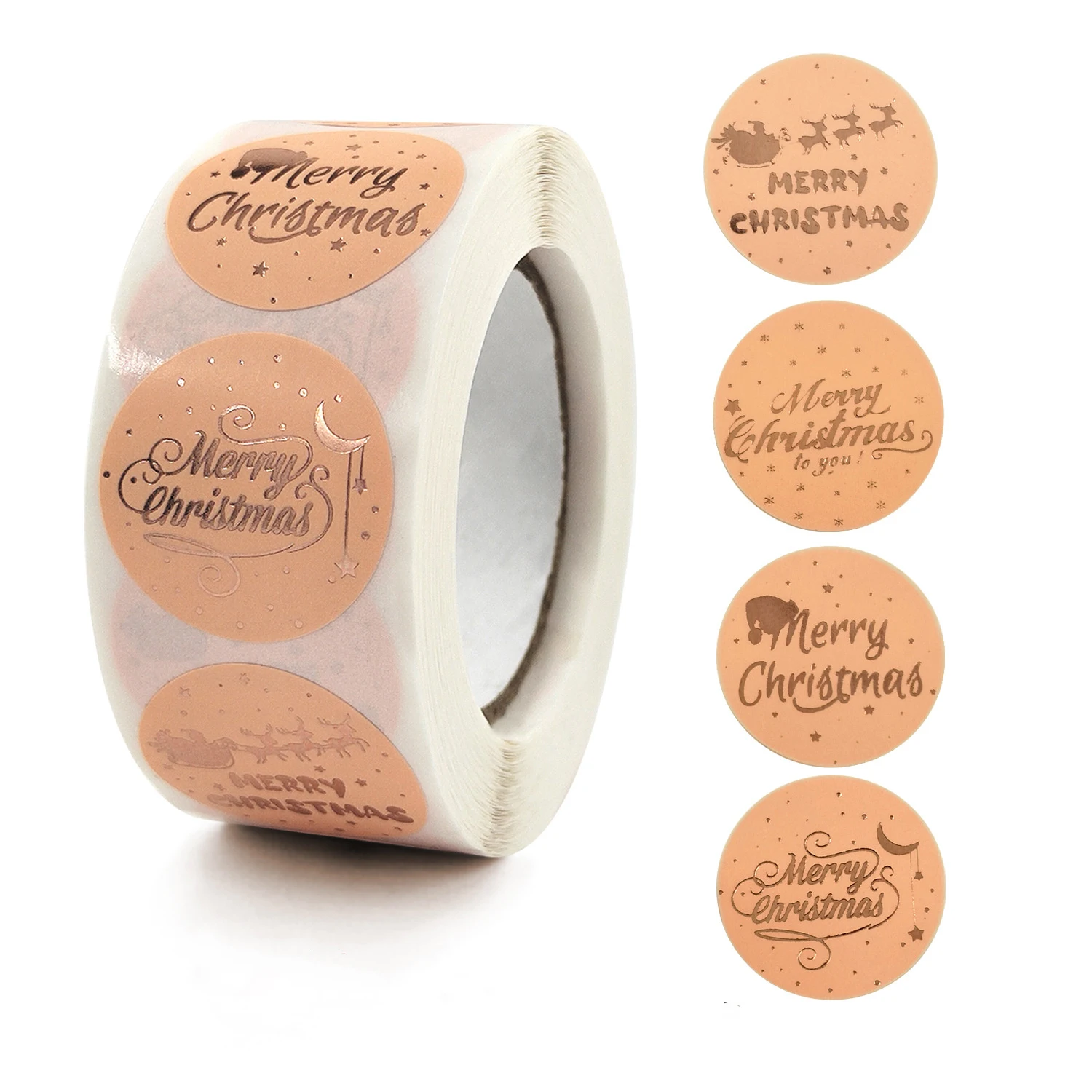 50-500 шт. новогодние наклейки для выпечки | Дом и сад