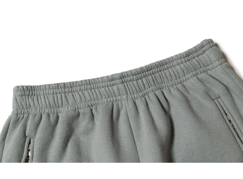 

2020 New arrival Solid fleece men Casual knitted trousers jogger sports pants Men's Casual Sweatpants