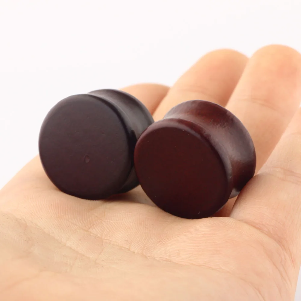 Расширители для ушей TIANCIFBYJS натуральные органический деревянный 7-20 мм |