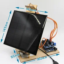 For Arduino Program Smart Solar Tracker Can Be Used For Mobile Phone Charging Maker Power Generation Project DIY STEM Toy Parts
