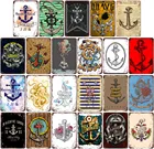 Акула, осьминог, птица, цветок, Тихоокеанский океан, лодка, якорь, винтажный металлический жестяной знак для украшения бара, искусство, настенный Декор для дома, подарок для детей