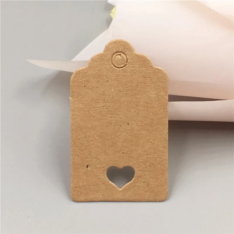 Бесплатная доставка 200 шт. 5x3 см крафт-бумага много стилей упаковка бирки для