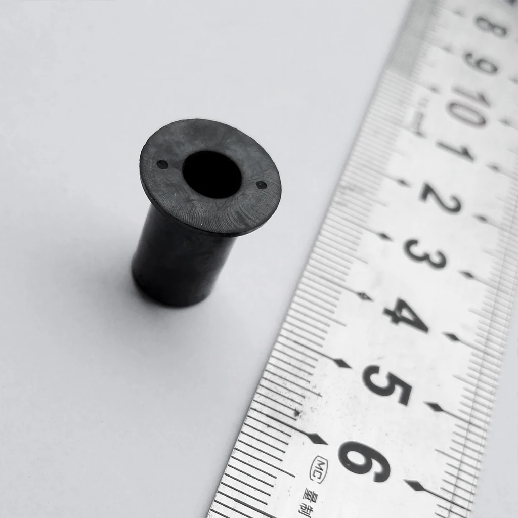 

15x Rubber Grommet Well Nuts With M5 Brass Insert 5mm Metric Wellnuts Black