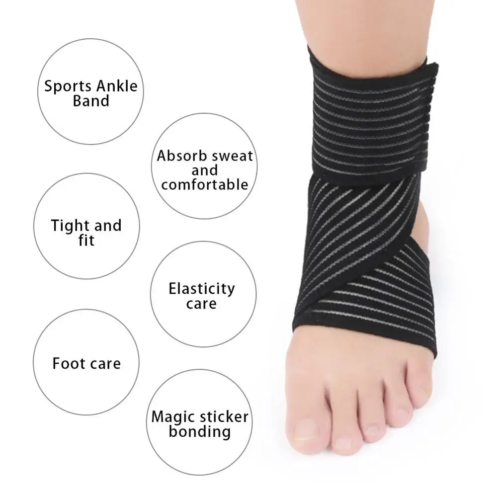 

Ankle Sports Protective Ankle Joint Compression Strap Recovery Sprain Pain Relief For Chronic Acute Ankle Injury Rehabilitation