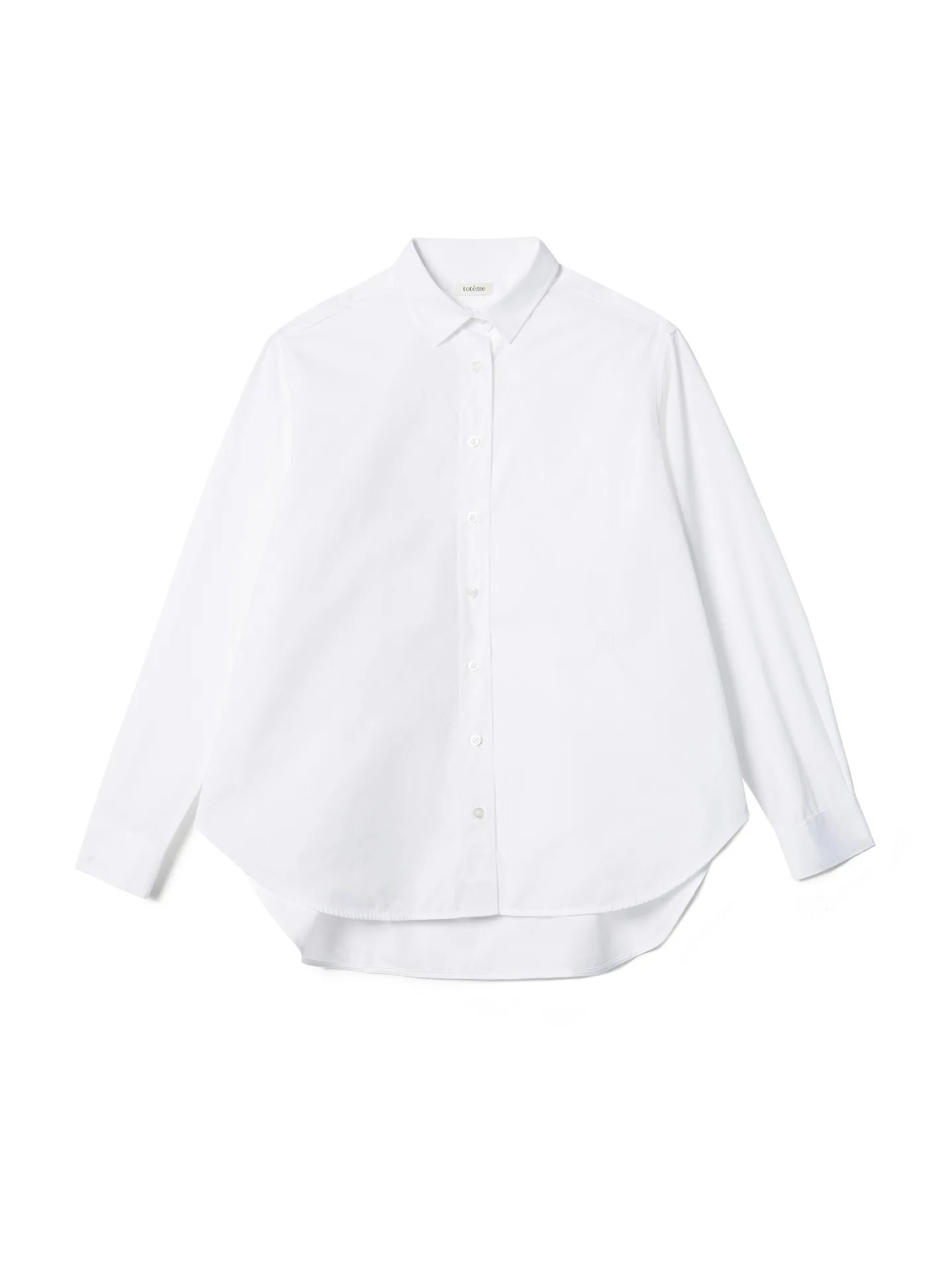

2020 autumn and winter embroidery icon loose wide long sleeve shirt new