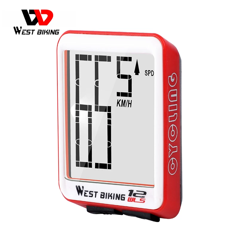 west biking bike computer multifunction led digital rate mtb bicycle speedometer wireless cycling odometer computer stopwatch free global shipping