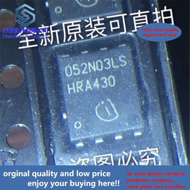 

10 ., 100% BSC052N03LS QFN8 TB