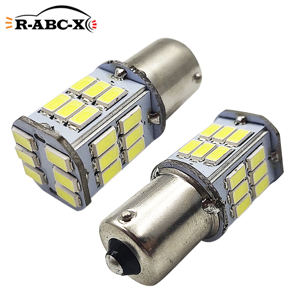 

RUIANDSION 2Pcs BAY15D 1157 P21/5W BAZ15D Tail Brake Light BA15D 1142 BAU15S PY21W 1156 BA15S P21W Reverse Turn Lamp 6V 12V 24V