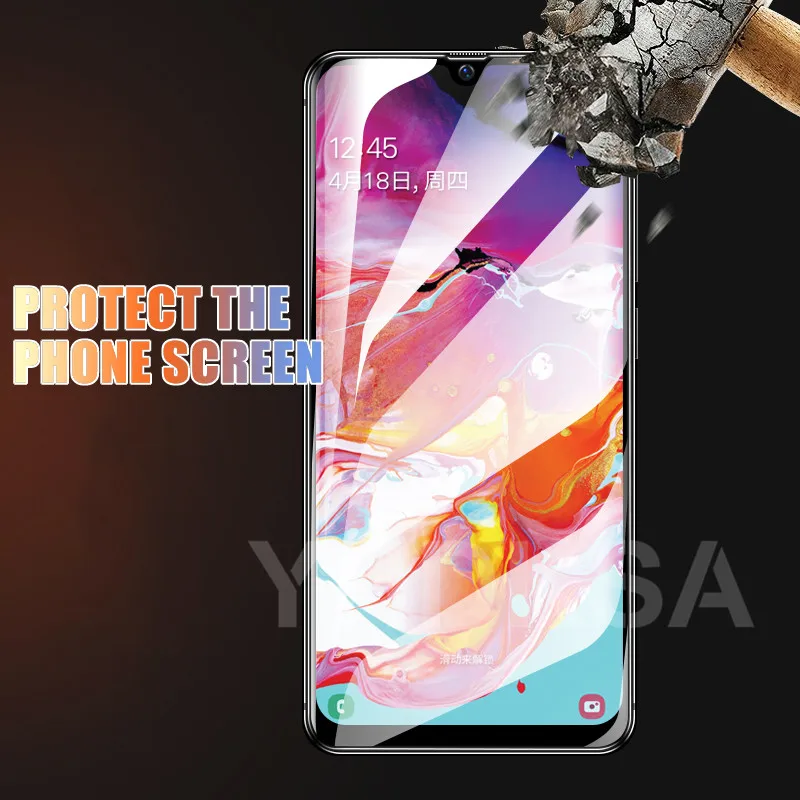 9D изогнутое закаленное Высокопрочное Стекло на samsung Galaxy A30 A50 A10 Экран протектор для A20 A20E A40 A40S A60 A70 A80 A90 M10 M20 M30