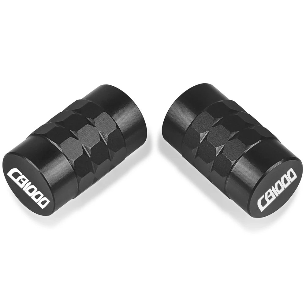 

with Logo "CB1000" For HONDA CB1000 Moto Accessorie Wheel Tire Valve stem caps Cover Air Aluminum Alloy Valve Caps Stem Cover