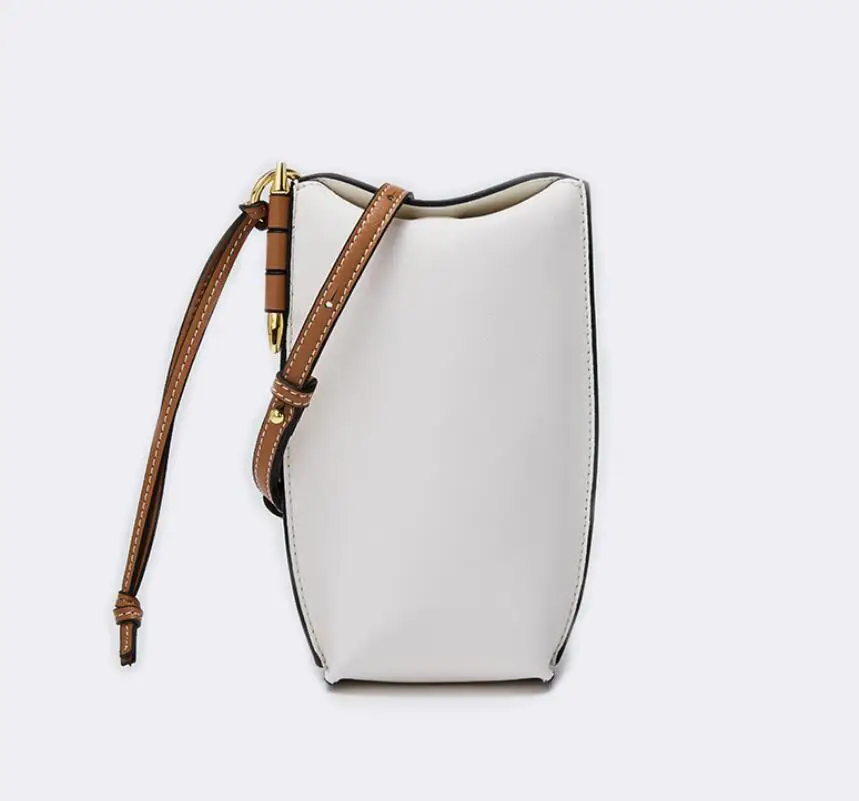 Мини-телефон сумки для женщин 2019 Дамская маленькая настоящая кожаная сумка через