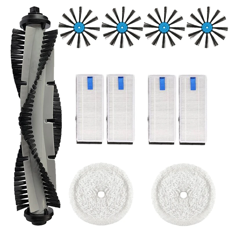

HEPA Filter Main Roller Brush Side Brushes Mop Cloth for Bissell 3115 EV675 Robot Vacuum Cleaner Accessory