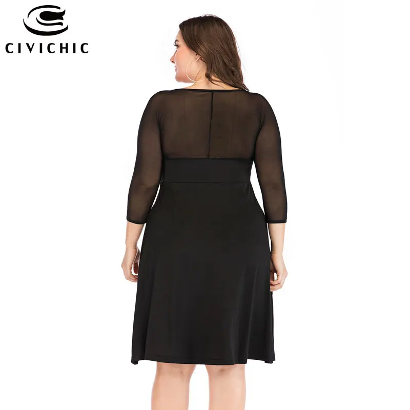 Шикарное женское платье большого размера сексуальное с глубоким v образным