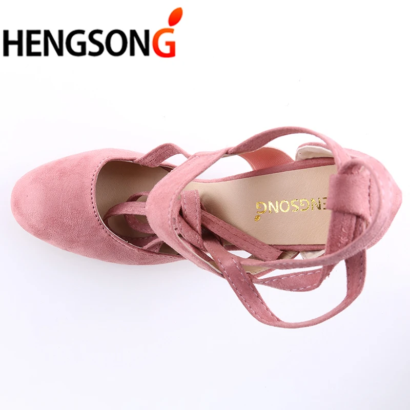 

Ladies Wedding Party Shoes Women Sandals 10cm High Heel Pumps Square Heel Buckle Strap Fashion Female Sandals Big Size 42