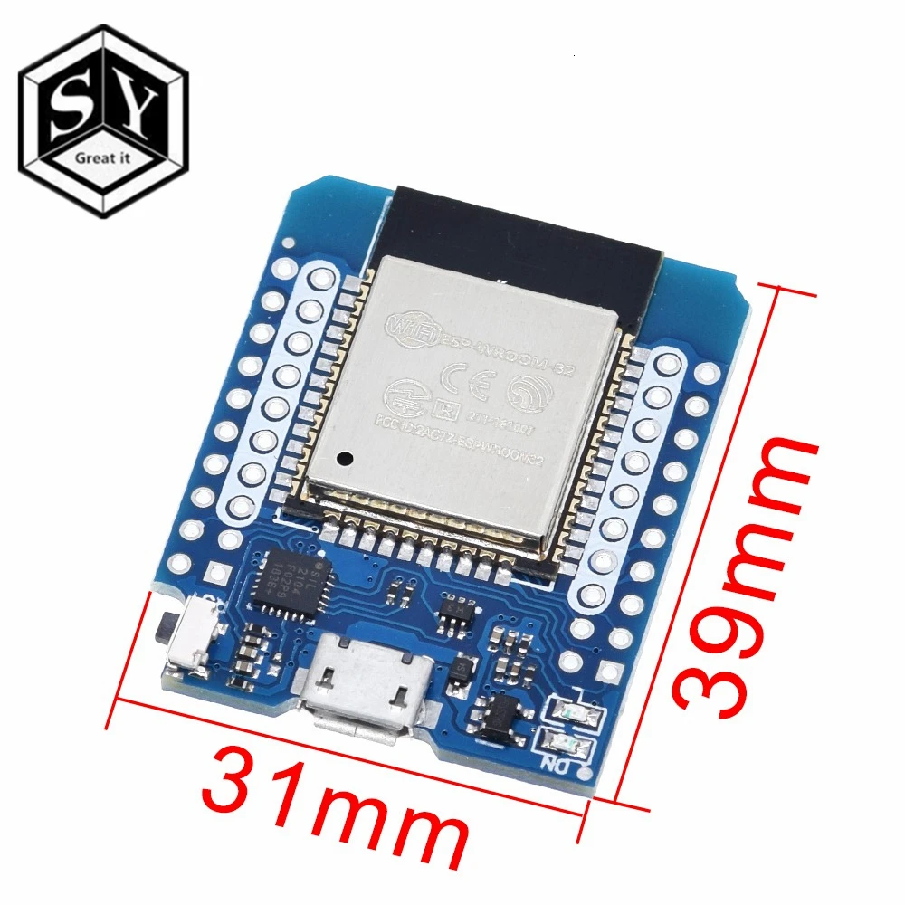 MH-ET LIVE D1 mini ESP32 ESP-32 WiFi+ Bluetooth Интернет вещей макетная плата на основе ESP8266 полностью функциональная для arduino