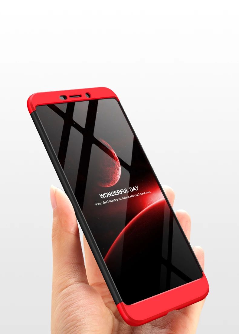 Для Nokia 6,1 TA 1043 чехол цветной 360 градусов защищенный полный корпус матовый чехол для Nokia 6 TA-1043 с защитным стеклом
