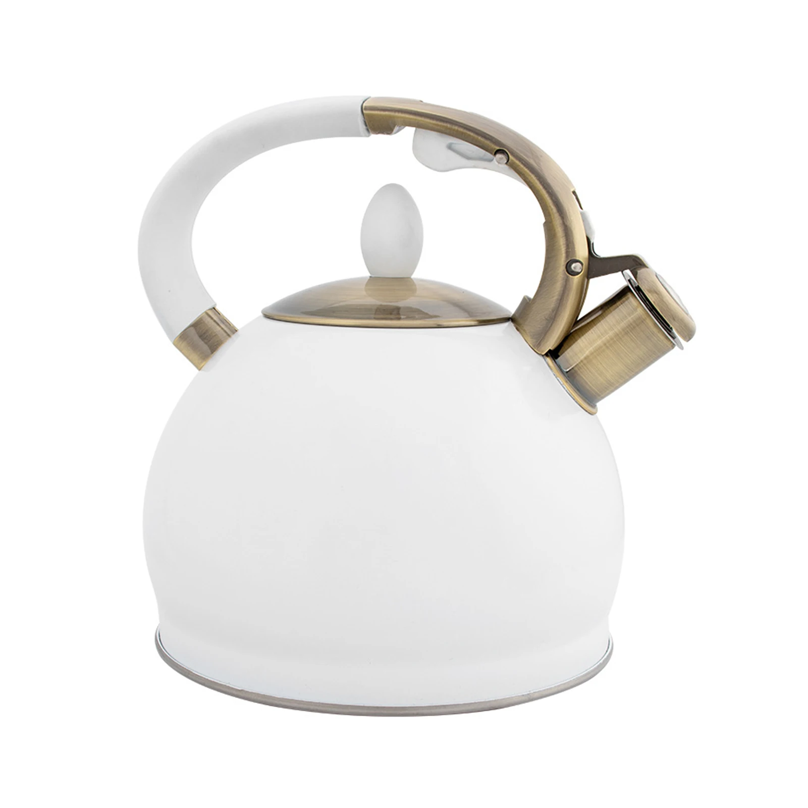 Large Capacity Induction Cooker With Handle Automatic Whistling 3.5L Teapot Stove Top Ergonomic Tea Kettle Stainless Steel | Дом и сад