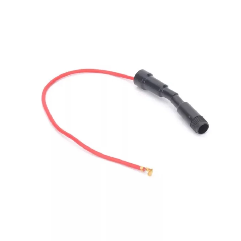 5 шт./лот 5*20 мм стеклянный держатель предохранителя винтового типа 5x20 с 22 AWG