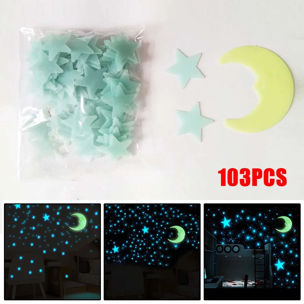 

Fluorescent Wall stickers PVC Set Kit Home decor Accessories Replacement