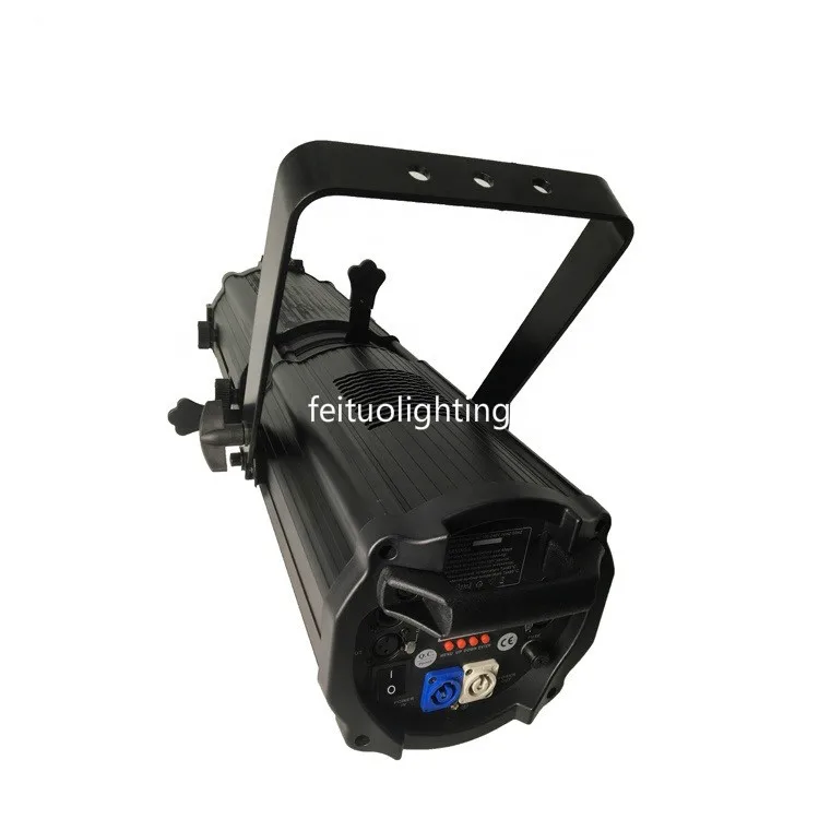 Профессиональный Точечный светильник 200 Вт/300 Вт COB LED Zoom Profile Audio WW/CW/2 в 1/RGBW 4 1 Ellipsoidal