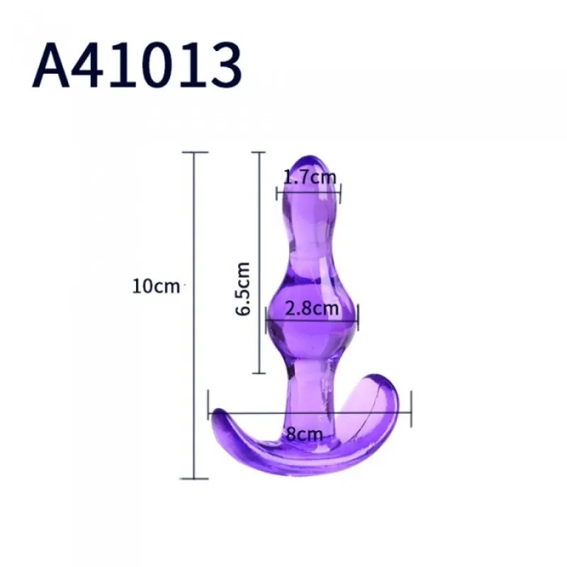 1 шт. мини Мягкая силиконовая Анальная пробка Желейная игрушка на ощупь