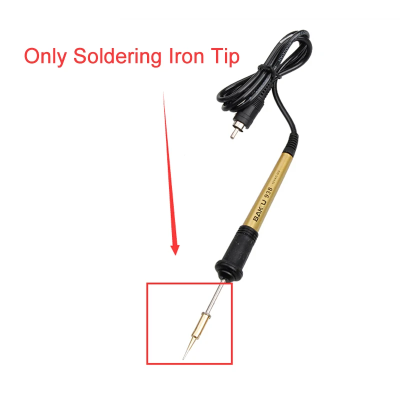 

Наконечники для паяльника BAKU BK-938 Mini SMD SMT, быстрая переработка, только наконечники для паяльника