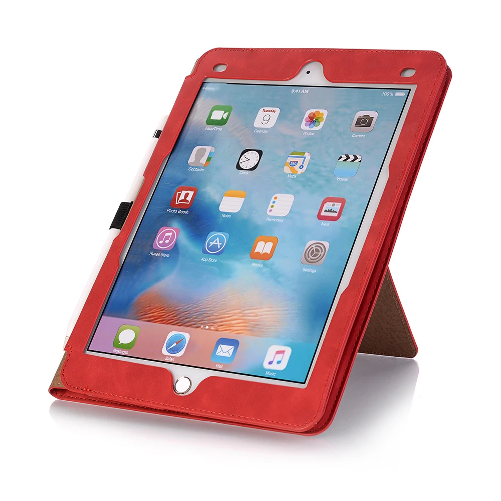 Чехол для планшета в стиле ретро Ipad Air 1 2 чехол смарт карт из искусственной кожи с