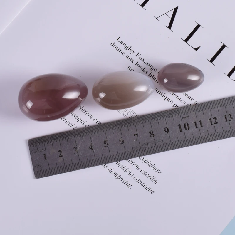 Natural Agate Jade Egg Yoni Ball Set Gift Boxes Massage Tool Gemstone Kegel Exercise Health Vaginal Muscle Crystal Stone | Красота и