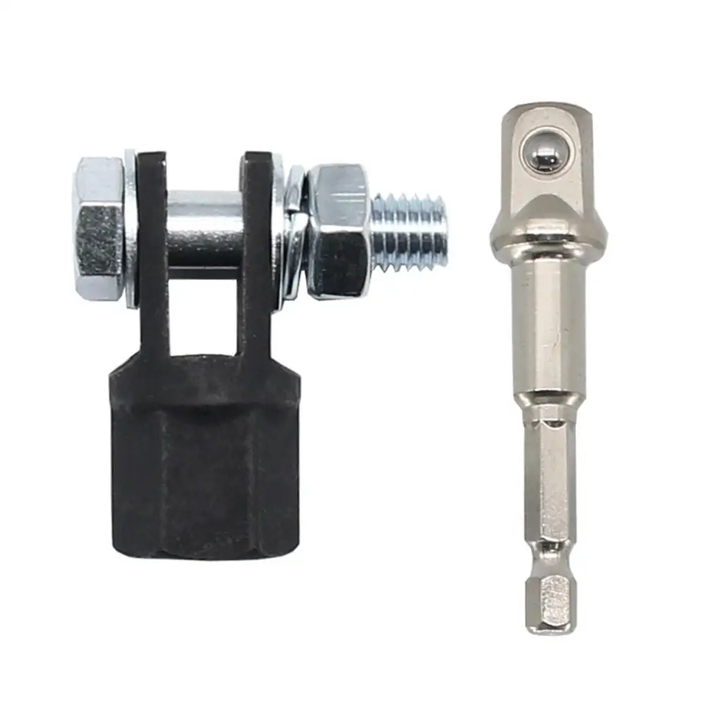 

1/2 Inch Scissor Jack Adapter And Socket Adapter For Most Jacks Scissor Chrome Vanadium Steel Adapter Impact Wrench Tool