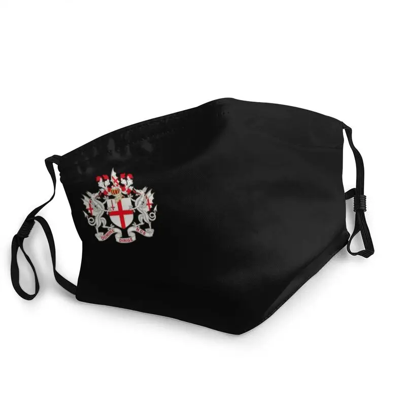 

Дышащие герб Of London лицевая маска для взрослых в Соединенном Королевстве в британском стиле с гордостью маска против пыли защитный респират...