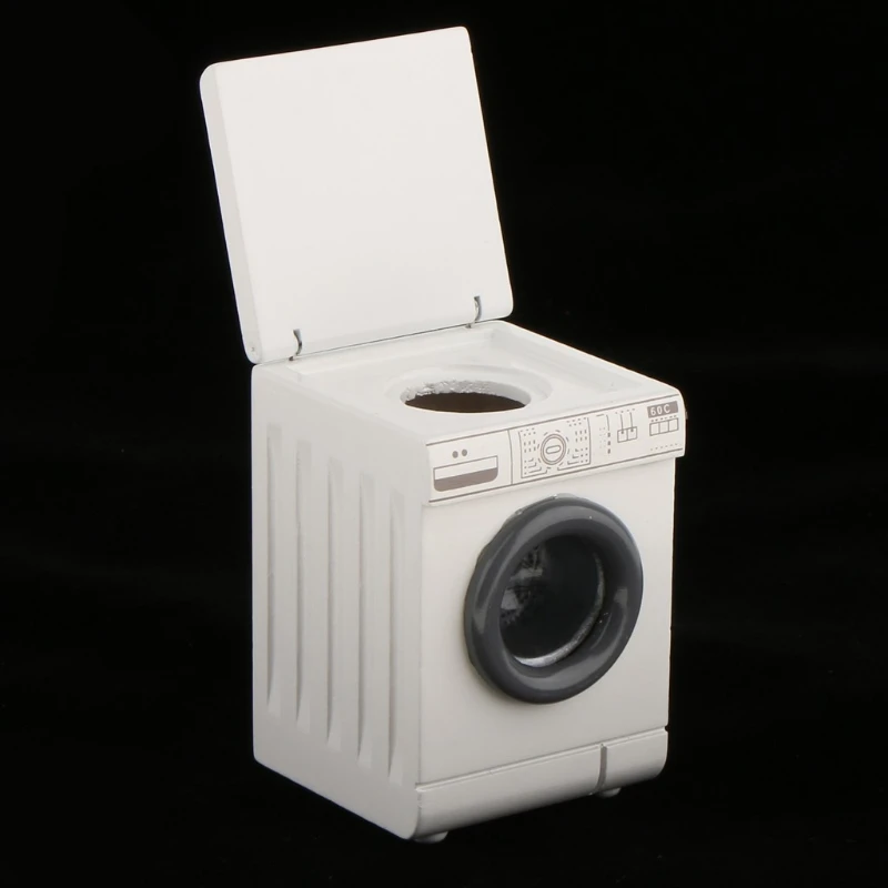 

1/12 Dollhouse Miniature Roller Washing Machine Laundry Washer Bathroom Decor