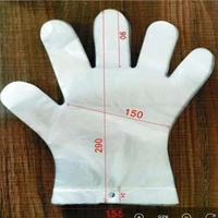 100pcsfood plastic gloves disposable gloves for restaurant kitchen bbq eco friendly food gloves fruit vegetable gloves