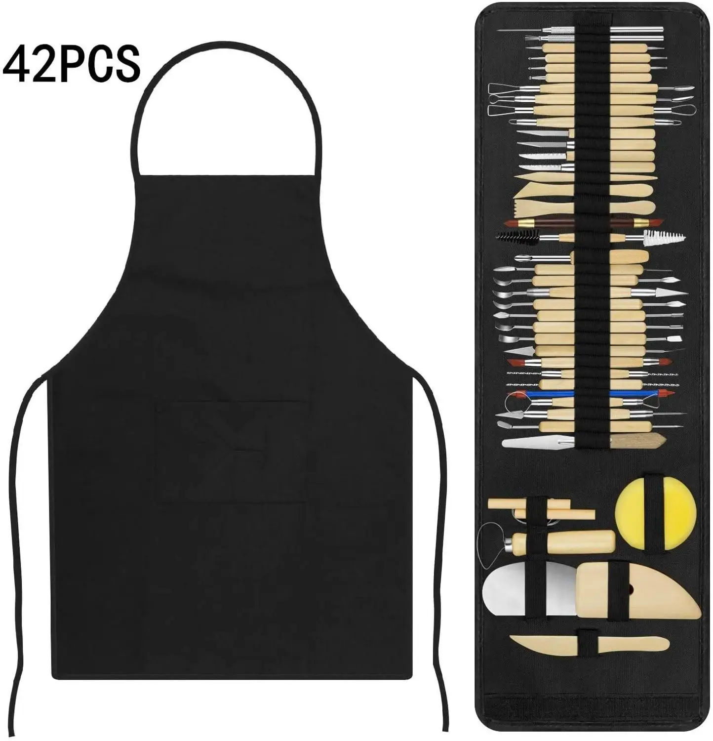 Набор инструментов для лепки из керамической глины двухсторонний прочный