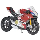 Модели мотоциклов Maisto 1:18 Ducati PANIGALE V4 S Racing 1:18, модель мотоцикла из сплава, миниатюрная гоночная игрушка для коллекции подарков