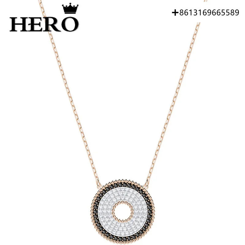 

HERO High Quality Original Copy 1:1SWA Eye Necklace Logo Gift Preferred Free Package Manufacturers Wholesale