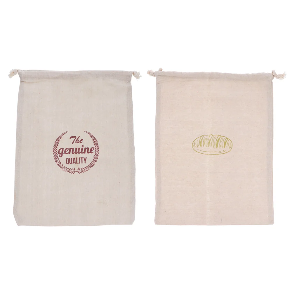 2 шт. Комплект постельного белья пакеты для хлеба многоразовые сумки на завязках
