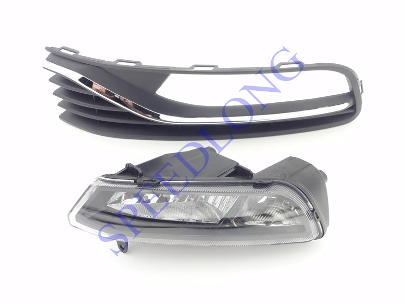 

1 Set LH side bumper fog lamp and driving fog light kits for VW Volkswagen POLO 2014-2016 HATCHBACK