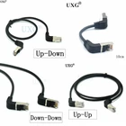 Ethernet-кабель Cat5 RJ45, прямой угол, UTP сетевой кабель, патч-корд, 90 градусов, Cat5a Lan-кабели для ноутбука, маршрутизатора, ТВ-приставки