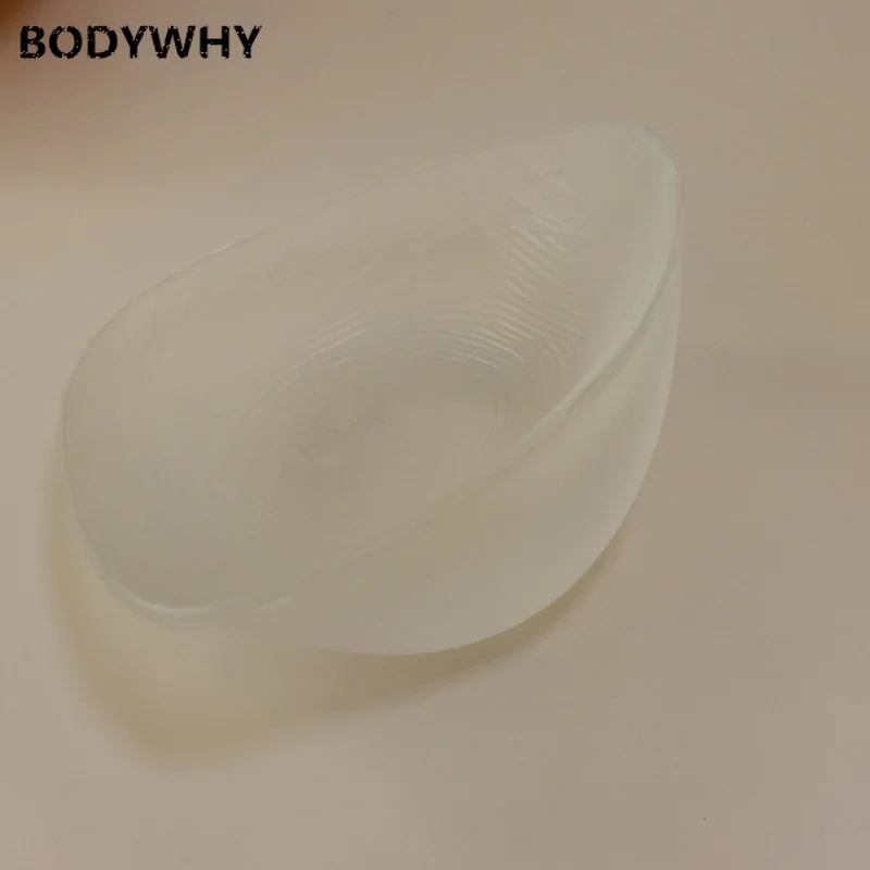 Hot 1pc Silicone Breast Dedicated Swim Spa Crystal Clear Fake Breasts with Breast Implants Summer Swimsuit Use