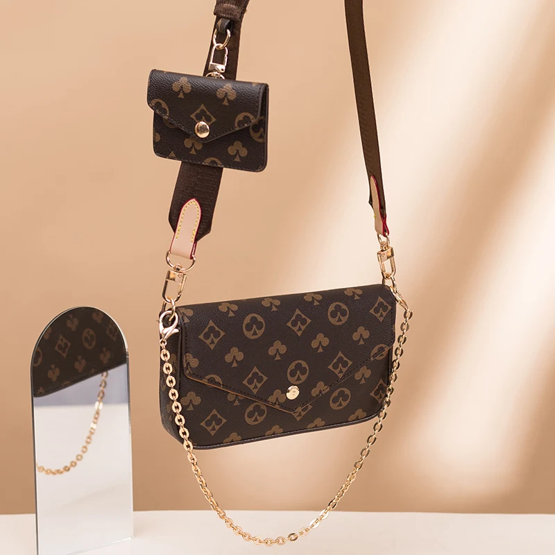

Crossbody Chain Bags Handbags European and American Fashion Bags Luxury and Portable Women Shoulder Messenger Bag Hand Bags