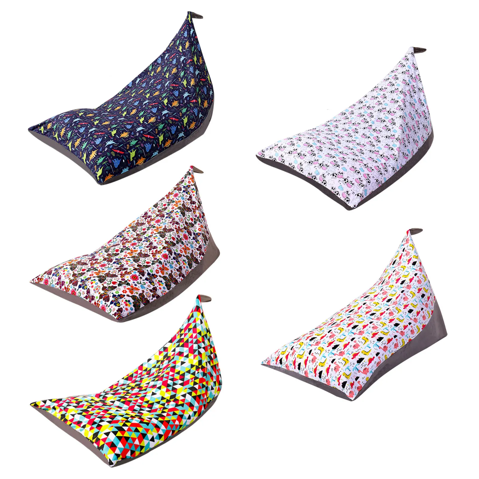 

Kids Toy Storage bags Large Capacity Hand-held Plush Toys Chair Bean Sofa Moving Bag