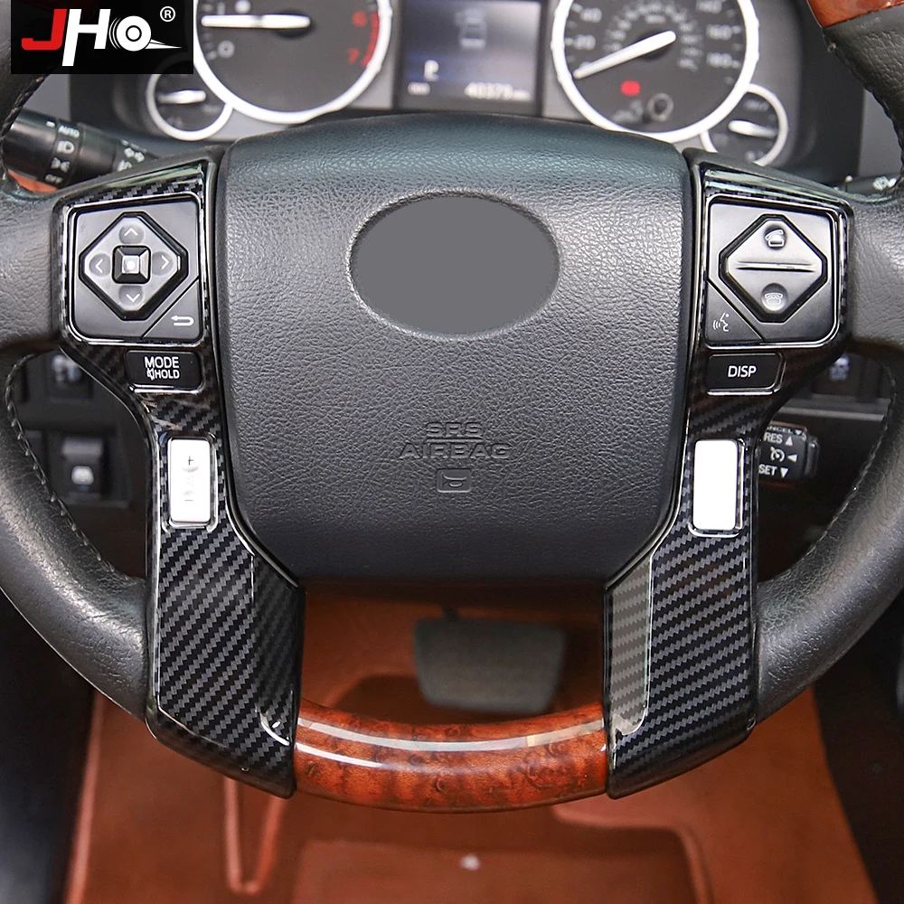 Накладка на рулевое колесо JHO ABS для Toyota Tundra 2014-2020 2019 2015 2016 2017 2018 автомобильные