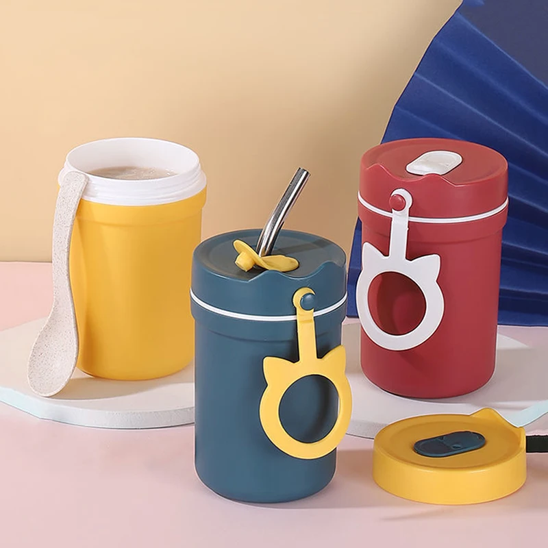 Чашка для завтрака домашняя соломенная чашка кофейные кружки силиконовая