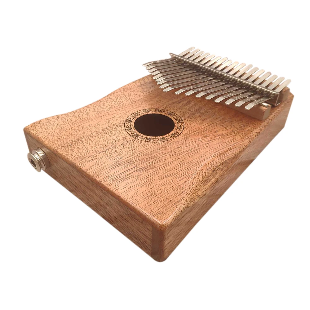 Пианино Kalimba Mbira 17 клавиш большой палец портативное пианино из массива дерева