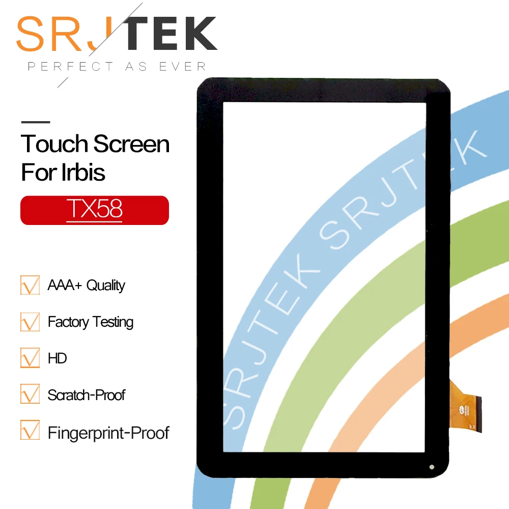 Srjtek 10 1 дюйма Новый для Irbis TX58 TX 58 сенсорный экран дигитайзер планшетный ПК сменная