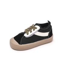 kids canvas shoes summer 2021 new boys shoes fashion trendy girls casual flats school shoes non slip cute student solid