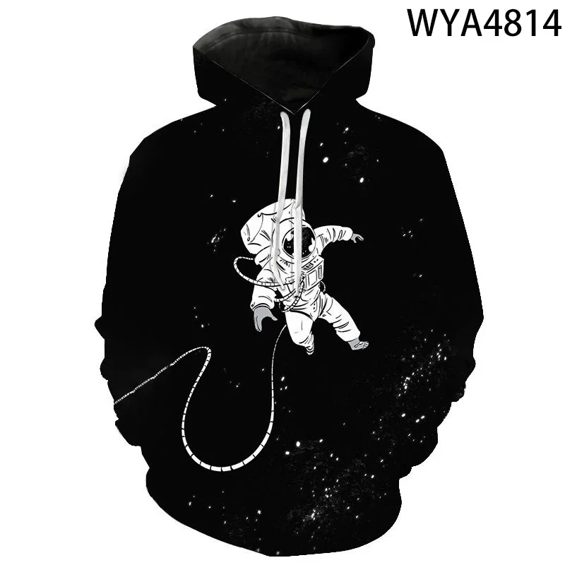 

3D Printed Astronaut Space Milky Way Universe Men Women Children Streetwear Hoodies Fashion Boy Girl Kids Sweatshirts Coat