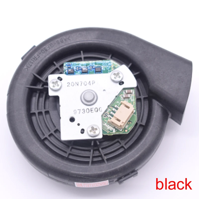 black Пылесос аксессуары вентилятор для xiaomi Roborock S50 S51 робот пылесос запасные части - Цвет: black